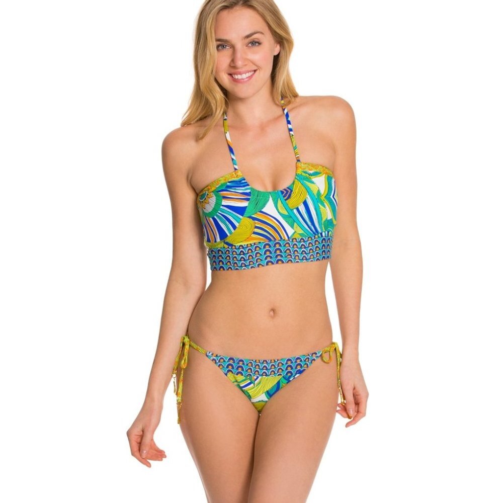 Trina Turk Amazonia Bralette Top & Bikini Bottom
